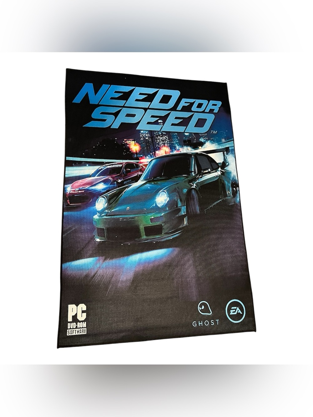 Need for Speed Collectible Area Rug 4ft x 2.5ft
